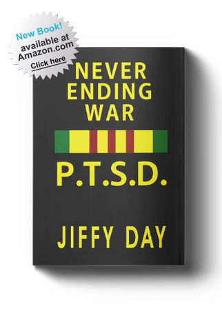 Never Ending War: PTSD book cover